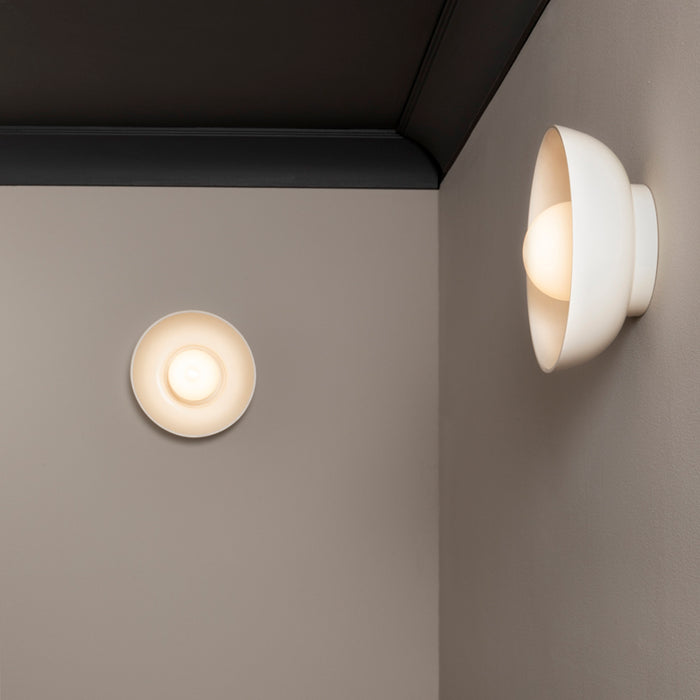 Justice Designs CER-3030-MAT Wall Sconce, Matte White