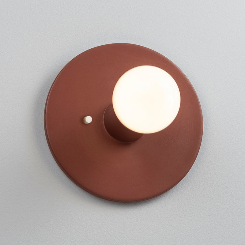 Justice Designs CER-6270-CLAY One Light Wall Sconce, Canyon Clay