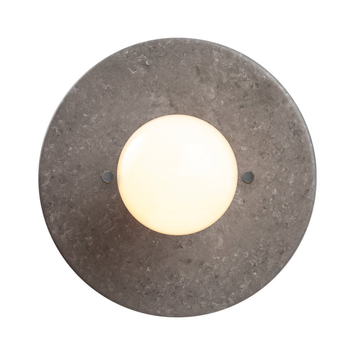 Justice Designs CER-6270-CONC One Light Wall Sconce, Concrete