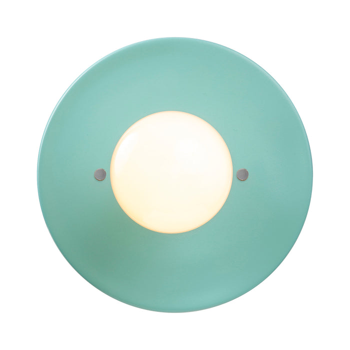 Justice Designs CER-6270-RFPL One Light Wall Sconce, Reflecting Pool