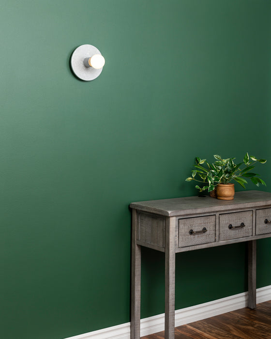 Justice Designs CER-6280-CONC One Light Wall Sconce, Concrete