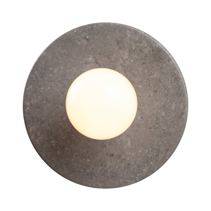 Justice Designs CER-6320-CONC-CROM-WTCD One Light Pendant, Concrete