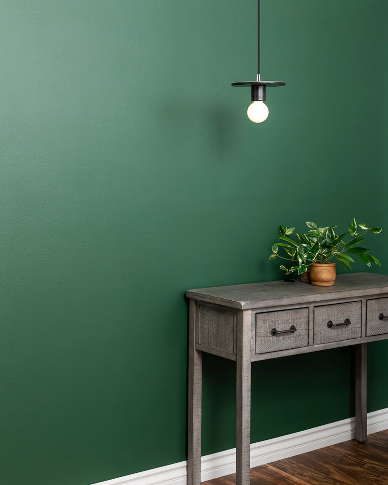 Justice Designs CER-6320-CRB-CROM-BKCD One Light Pendant, Carbon - Matte Black