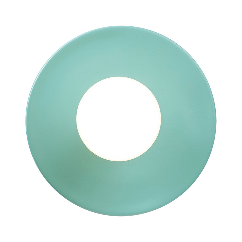 Justice Designs CER-6320-RFPL-ABRS-WTCD One Light Pendant, Reflecting Pool
