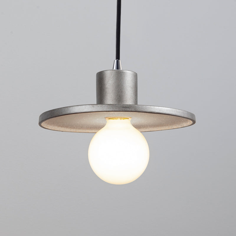 Justice Designs CER-6325-ANTS-CROM-BKCD One Light Pendant, Antique Silver