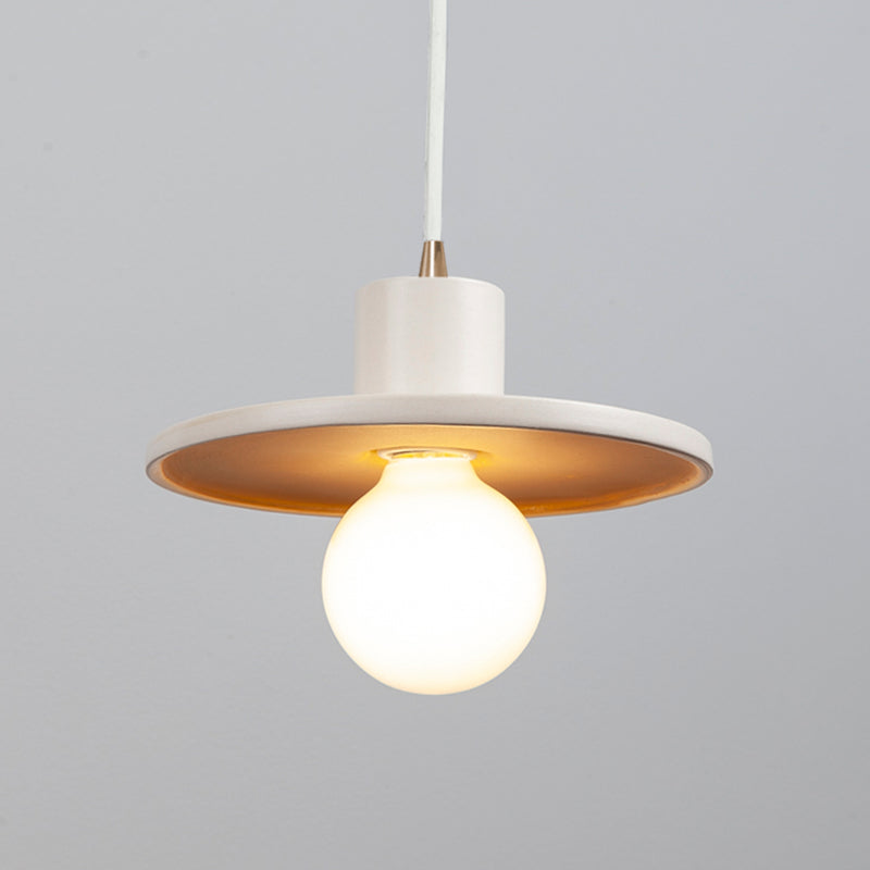 Justice Designs CER-6325-MTGD-ABRS-WTCD One Light Pendant, Matte White with Champagne Gold