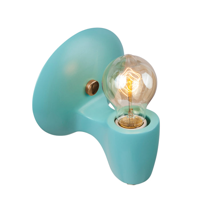 Justice Designs CER-7021-RFPL-BRSS One Light Wall Sconce, Reflecting Pool