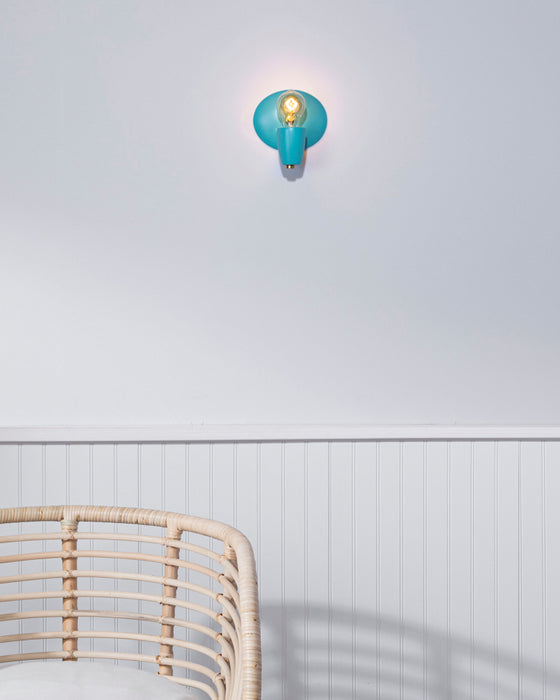 Justice Designs CER-7021-RFPL-BRSS One Light Wall Sconce, Reflecting Pool