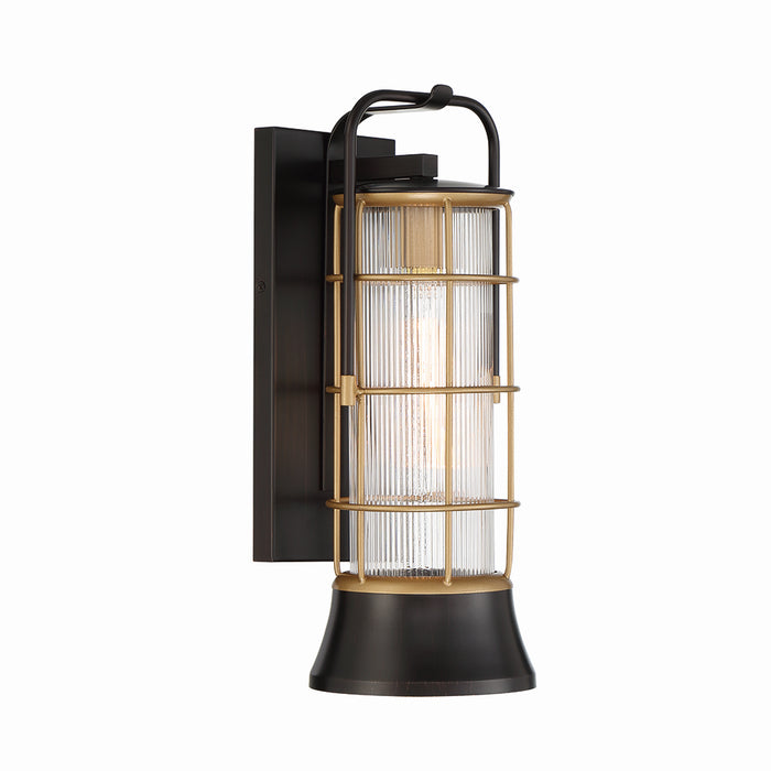 Eurofase 44263-010 One Light Lantern, Gold-Black