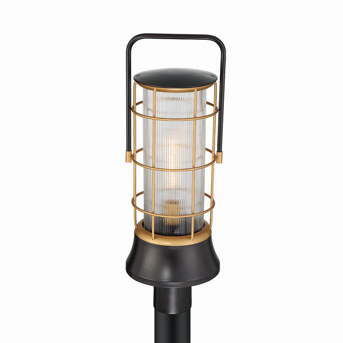 Eurofase 44265-014 One Light Lantern, Gold-Black