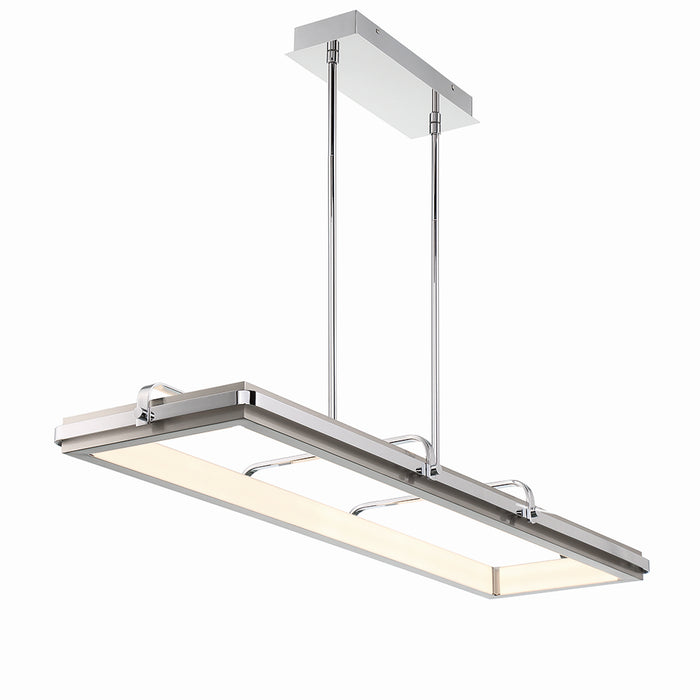 Eurofase 44822-019 LED Chandelier, Chrome