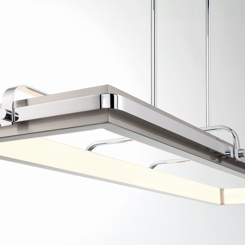 Eurofase 44822-019 LED Chandelier, Chrome