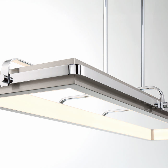 Eurofase 44822-019 LED Chandelier, Chrome