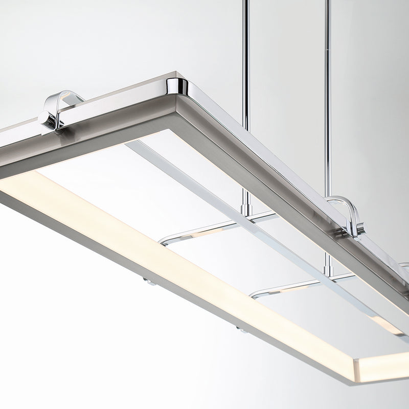 Eurofase 44822-019 LED Chandelier, Chrome