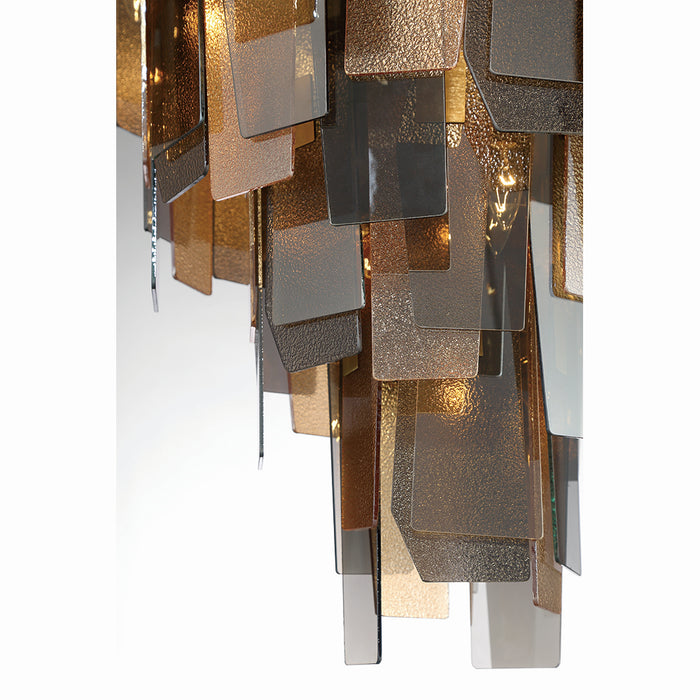 Eurofase 43876-013 19 Light Chandelier, Brass