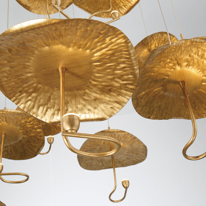 Eurofase 41907-016 LED Chandelier, Bronze