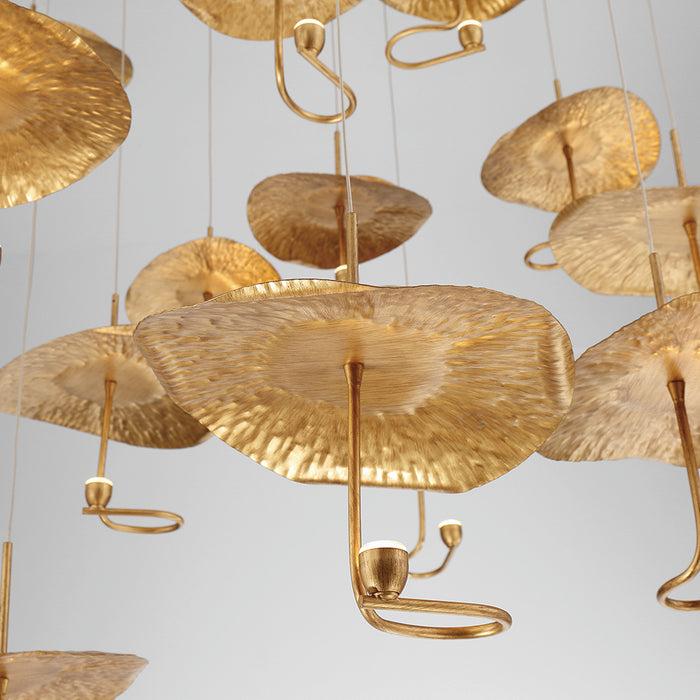 Eurofase 41907-016 LED Chandelier, Bronze