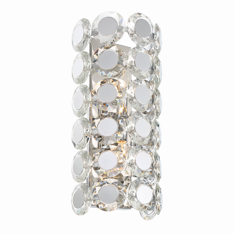 Eurofase 44283-018 Two Light Wall Sconce, Chrome