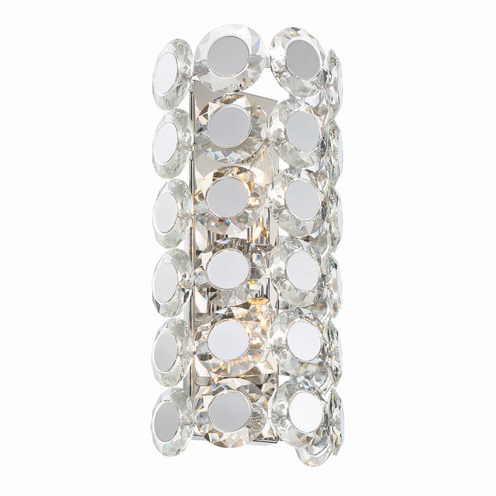 Eurofase 44283-018 Two Light Wall Sconce, Chrome