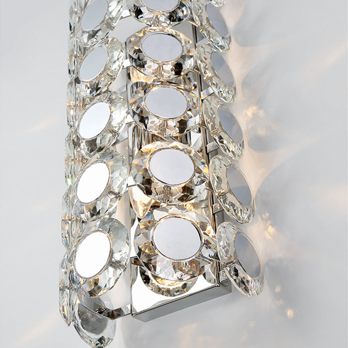 Eurofase 44283-018 Two Light Wall Sconce, Chrome