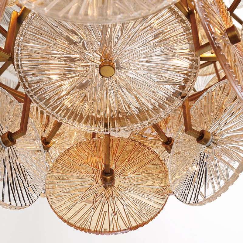 Eurofase 44574-017 27 Light Chandelier, Gold