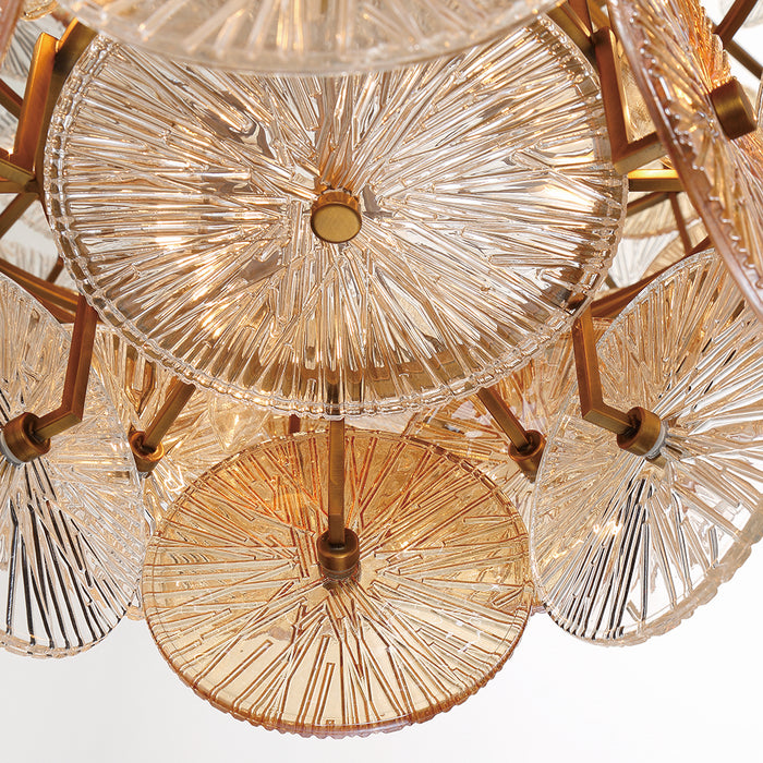 Eurofase 44574-017 27 Light Chandelier, Gold