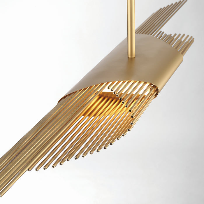 Eurofase 43866-021 LED Chandelier, Gold