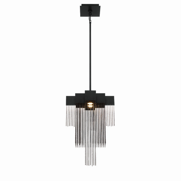 Eurofase 44370-015 LED Pendant, Black