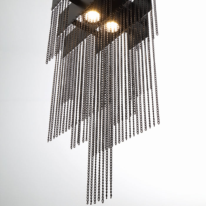 Eurofase 44370-015 LED Pendant, Black