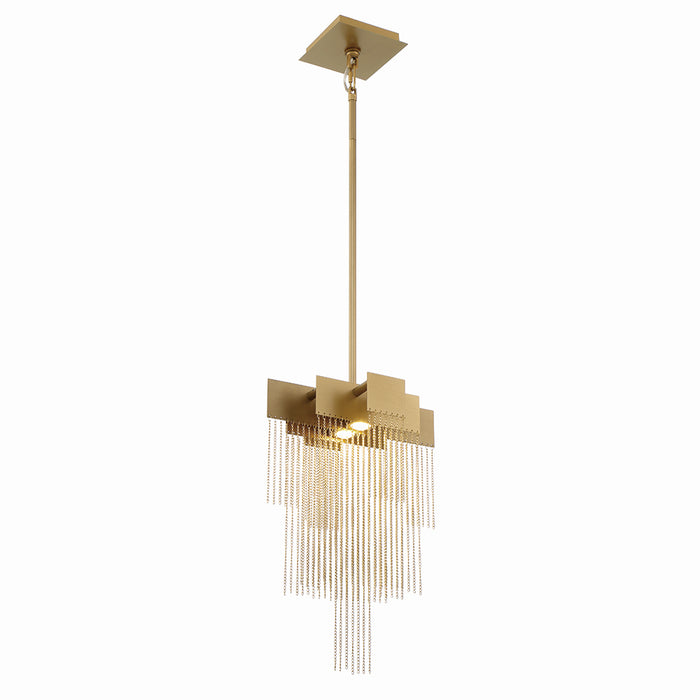Eurofase 44370-022 LED Pendant, Gold
