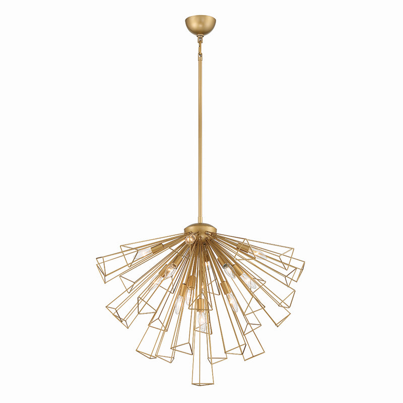 Eurofase 43863-027 13 Light Chandelier, Gold