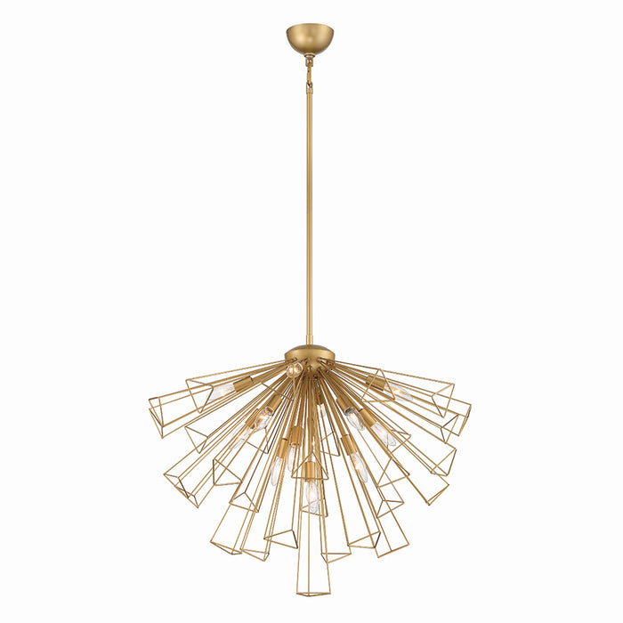 Eurofase 43863-027 13 Light Chandelier, Gold
