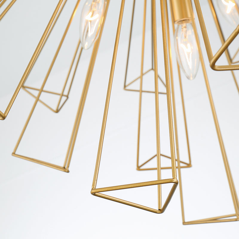Eurofase 43863-027 13 Light Chandelier, Gold