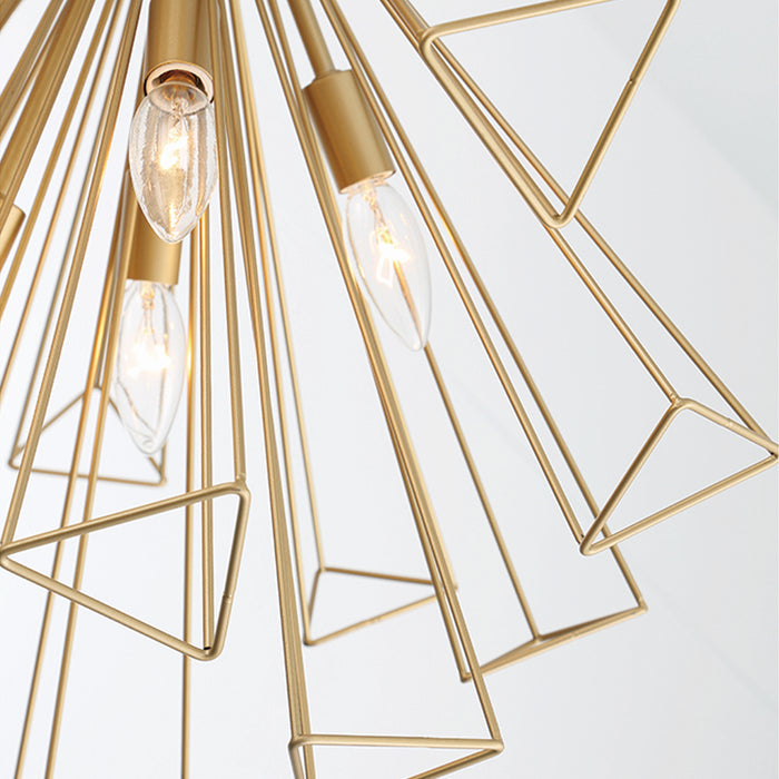Eurofase 43863-027 13 Light Chandelier, Gold