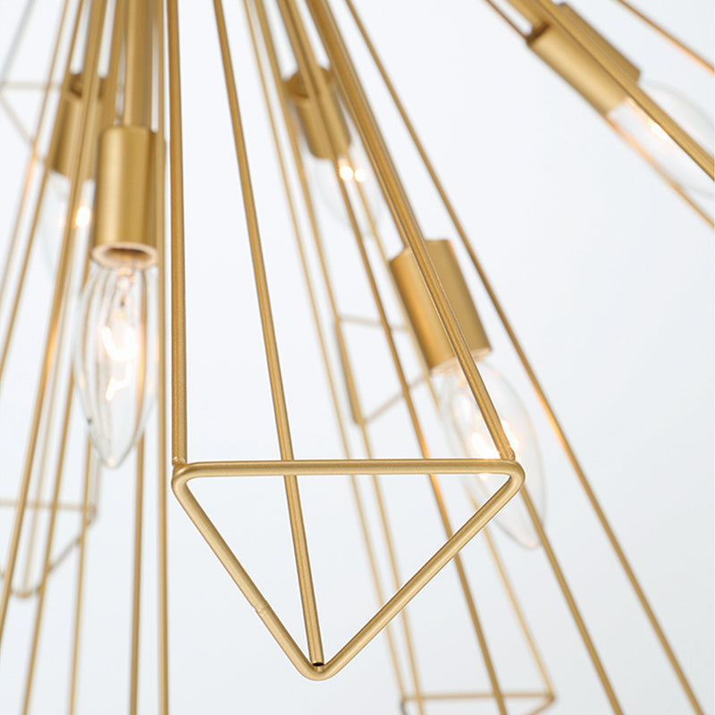 Eurofase 43863-027 13 Light Chandelier, Gold