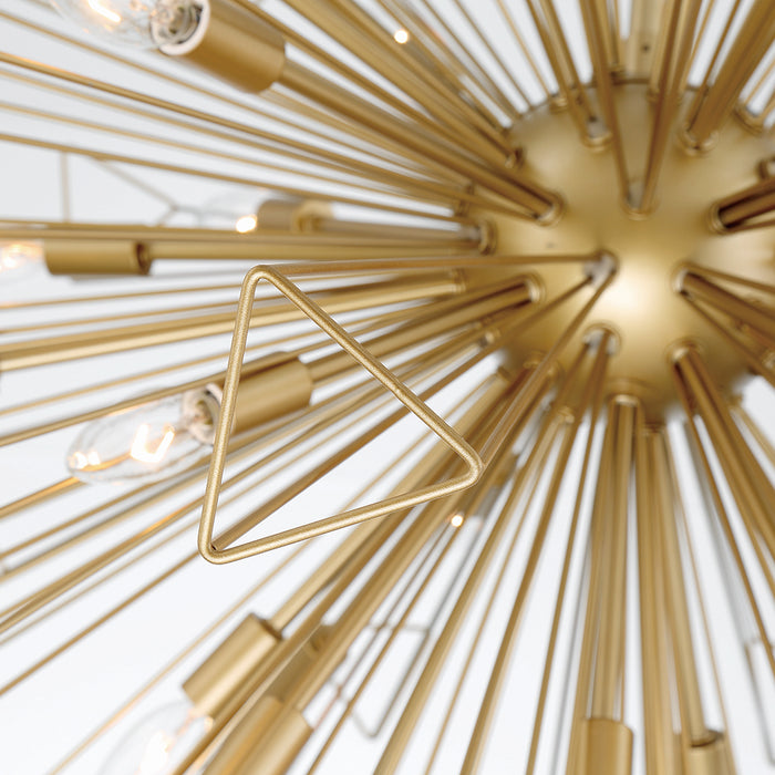 Eurofase 43864-024 29 Light Chandelier, Gold