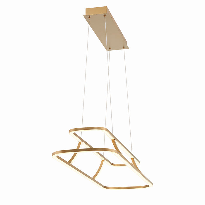 Eurofase 43877-027 LED Chandelier, Gold