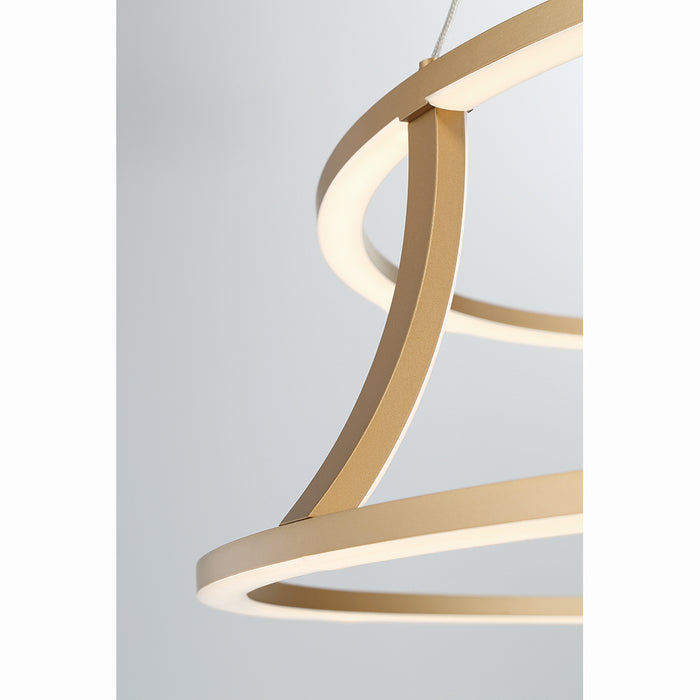 Eurofase 43886-029 LED Chandelier, Gold