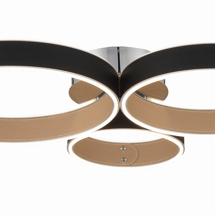 Eurofase 43894-017 LED Flushmount, Black