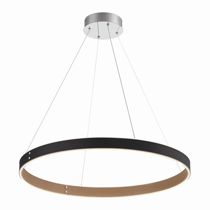 Eurofase 43897-018 LED Chandelier, Black