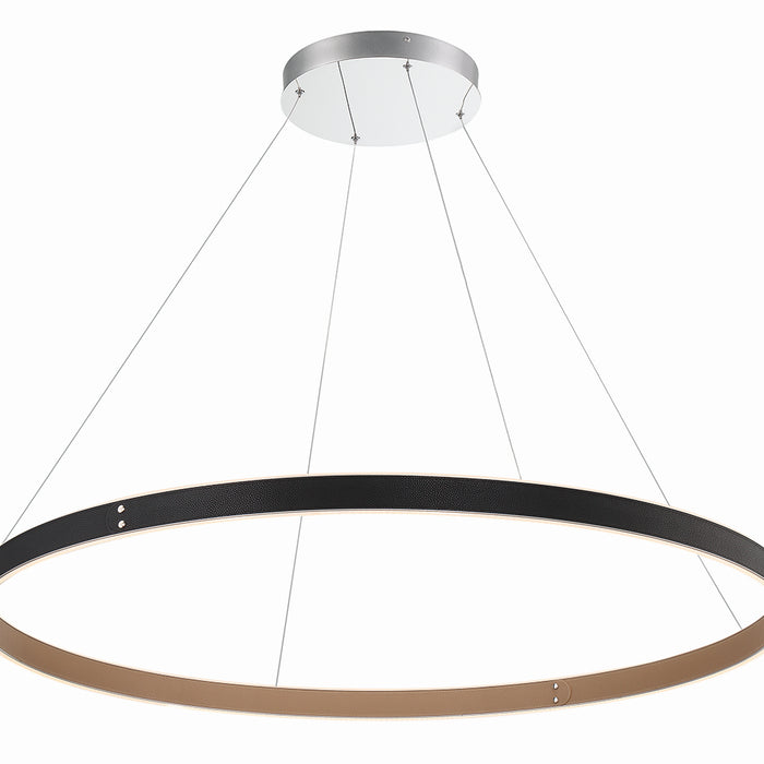 Eurofase 43898-015 LED Chandelier, Black