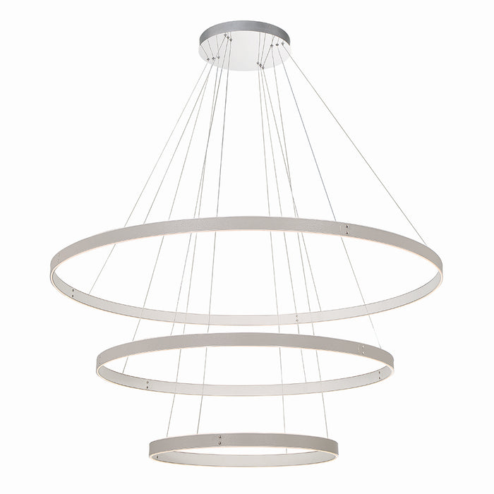 Eurofase 43900-039 LED Chandelier, Grey