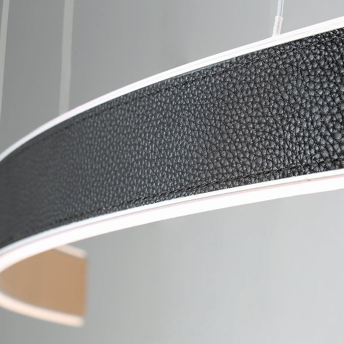 Eurofase 43902-019 LED Chandelier, Black