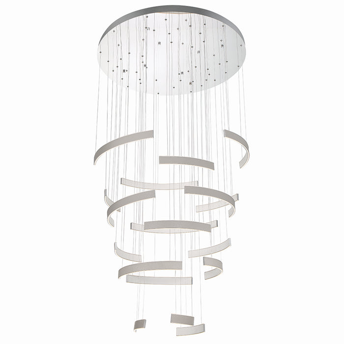 Eurofase 43902-038 LED Chandelier, Grey