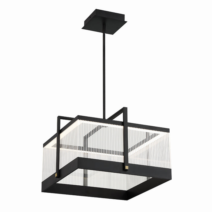 Eurofase 44256-012 LED Chandelier, Black