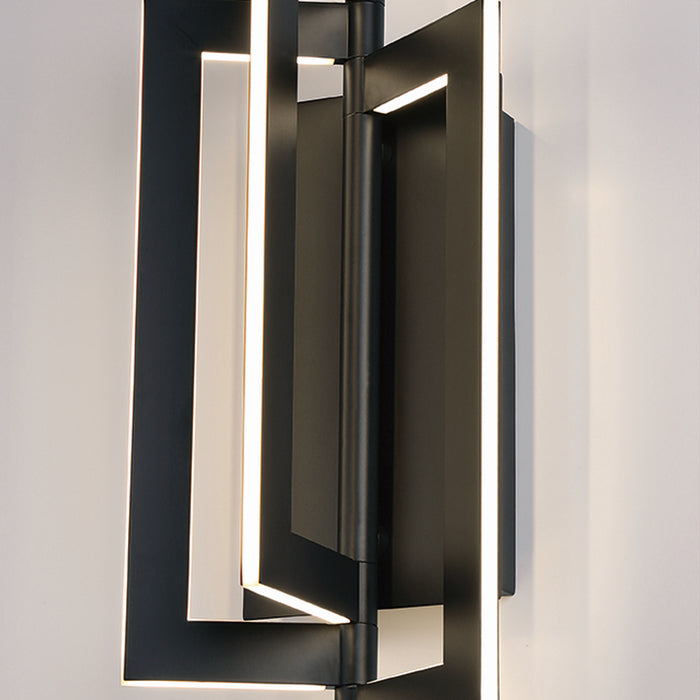 Eurofase 44075-019 LED Wall Sconce, Black
