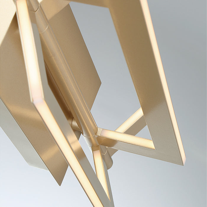 Eurofase 44075-026 LED Wall Sconce, Gold