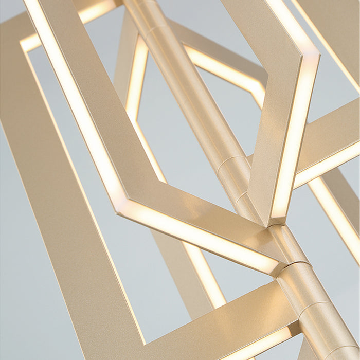Eurofase 44076-023 LED Chandelier, Gold
