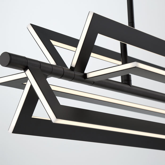 Eurofase 44077-013 LED Chandelier, Black