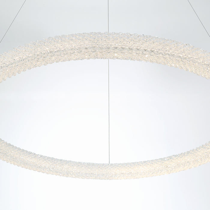 Eurofase 43924-011 LED Chandelier, Chrome